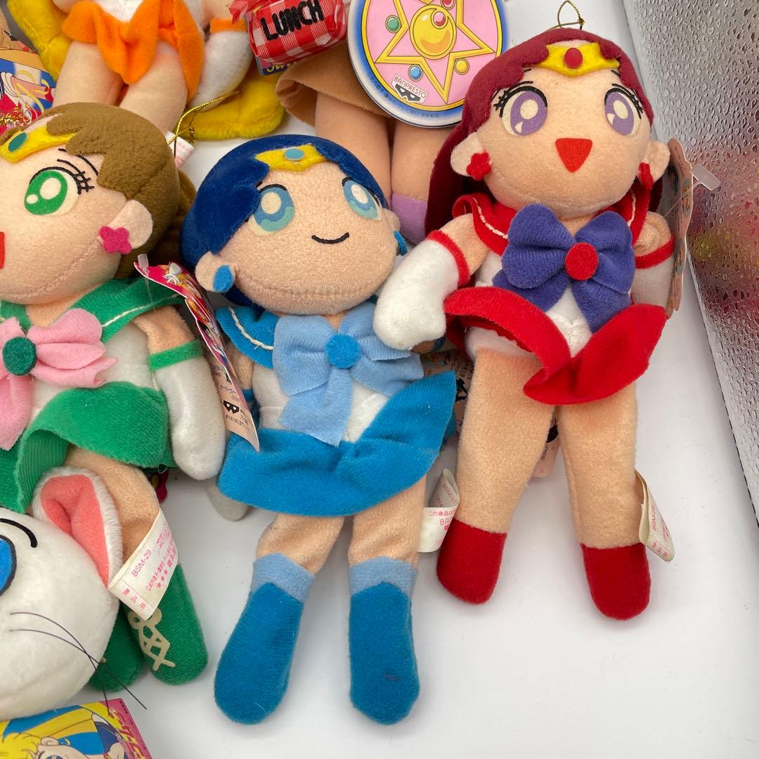 【T48】タグ付き　当時物　美少女戦士　セーラームーン　人形　ぬいぐるみ