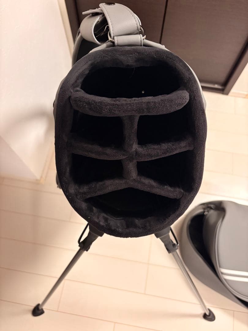 MUTA キャディバッグ グレー/ブラック