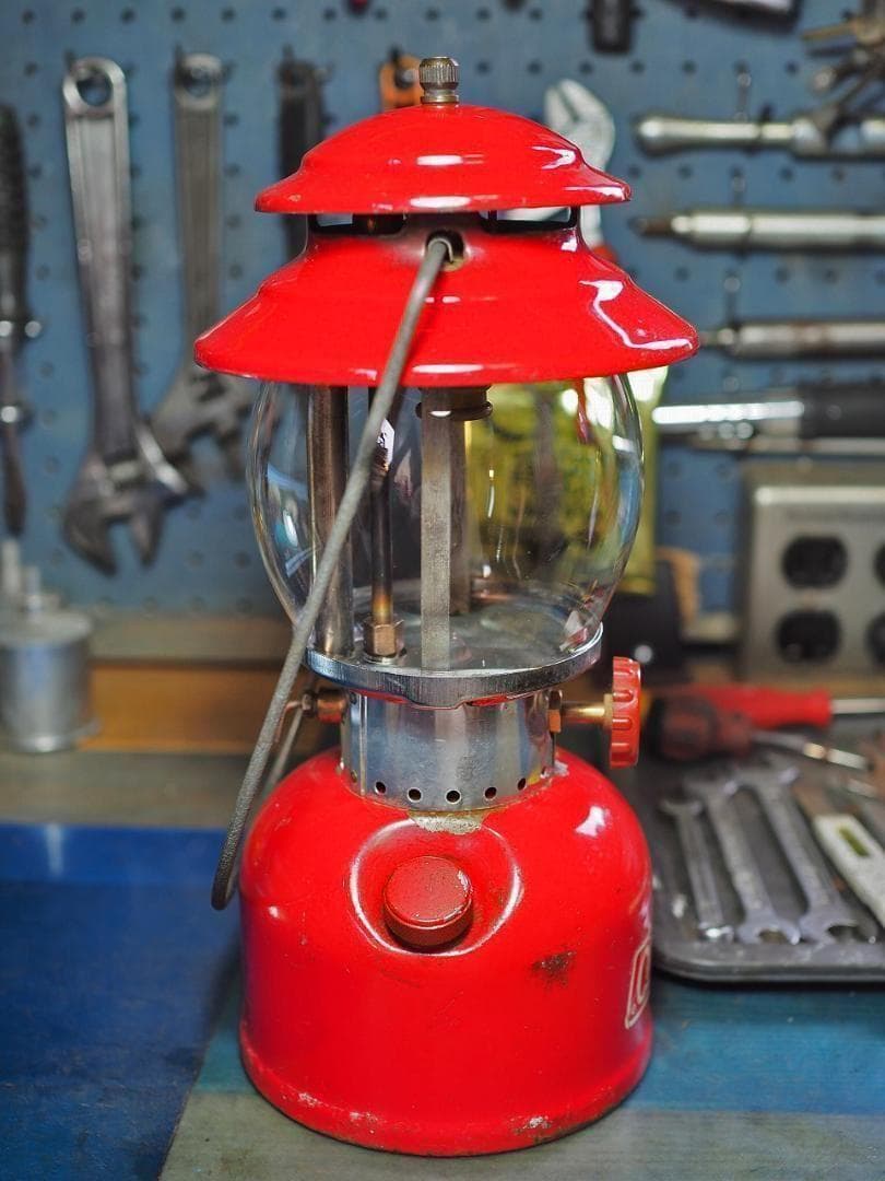 1972年7月 コールマン 200A ランタン (通称ホワイトボーダー) t16