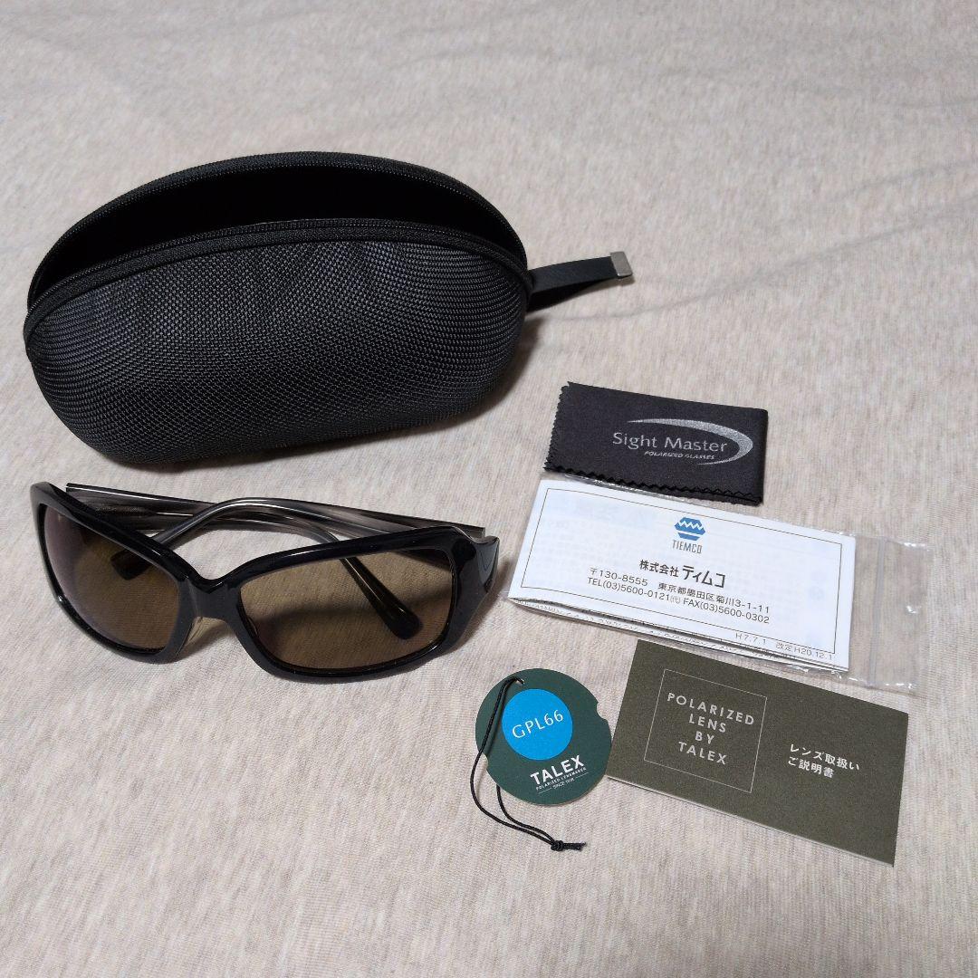 TALEX 偏光レンズ サングラス ブラック
