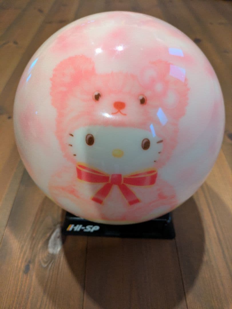Hello Kitty VIZ-A-BALL ボウリングボール