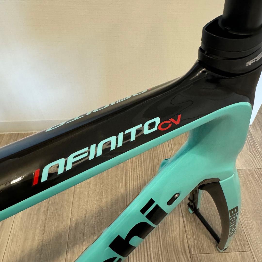 ビアンキ　infinito cv 57 フレームセット　インフィニートcv