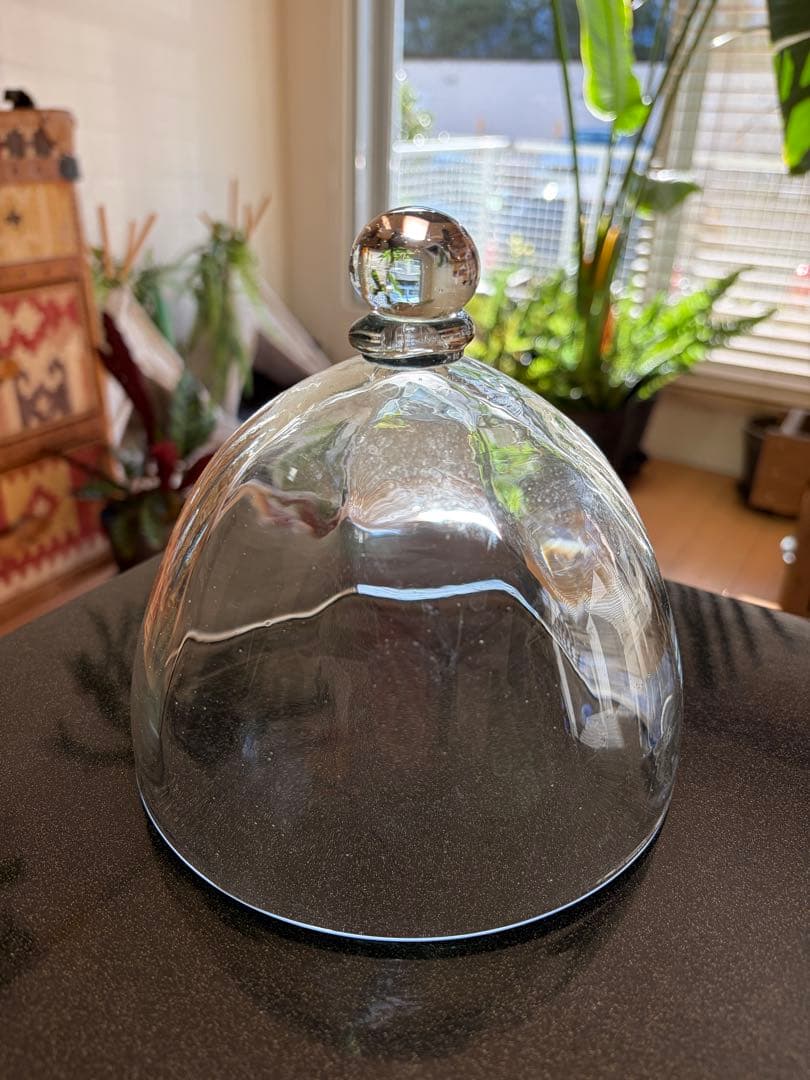 琉球ガラス 稲嶺盛吉 フードカバー 蚊帳 オトーリグラス