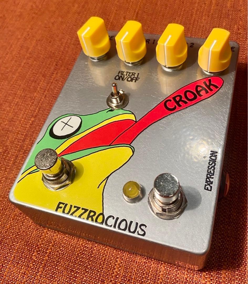 貴重Silva塗装個体　Fuzzrocious Pedals CROAK