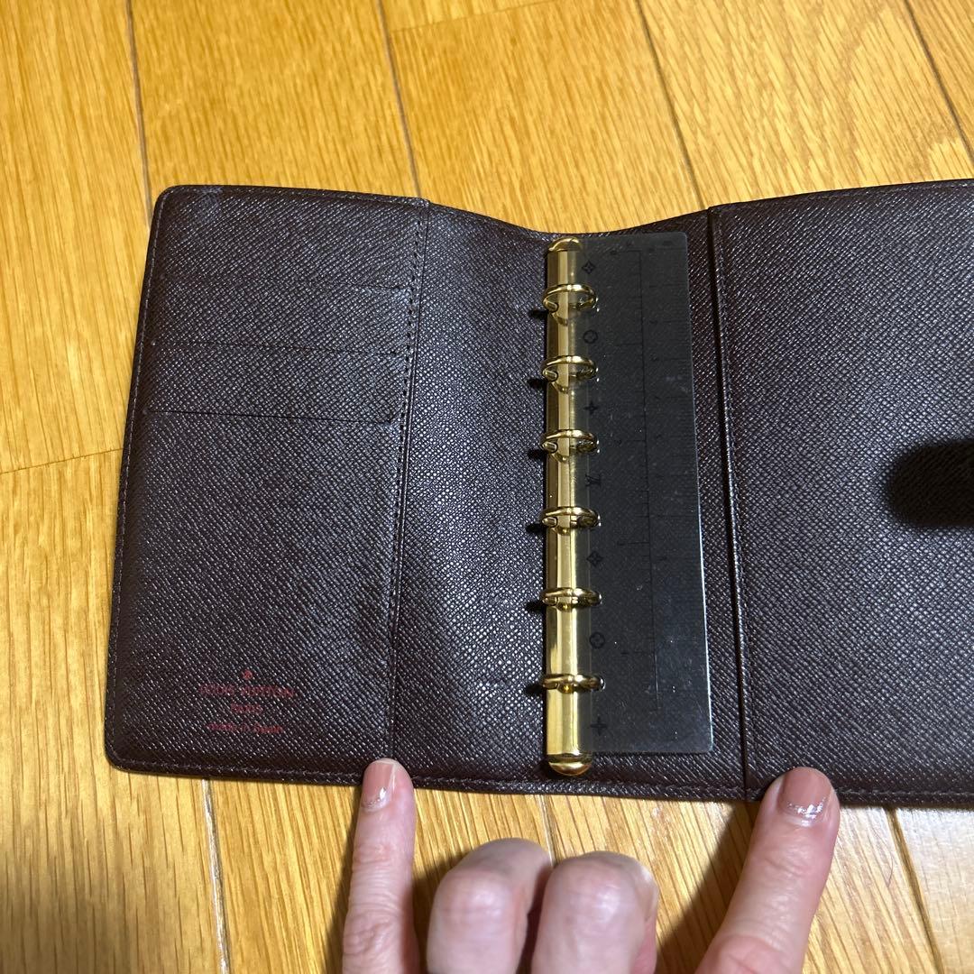 【美品】ルイヴィトン ダミエアジェンダ 手帳カバー