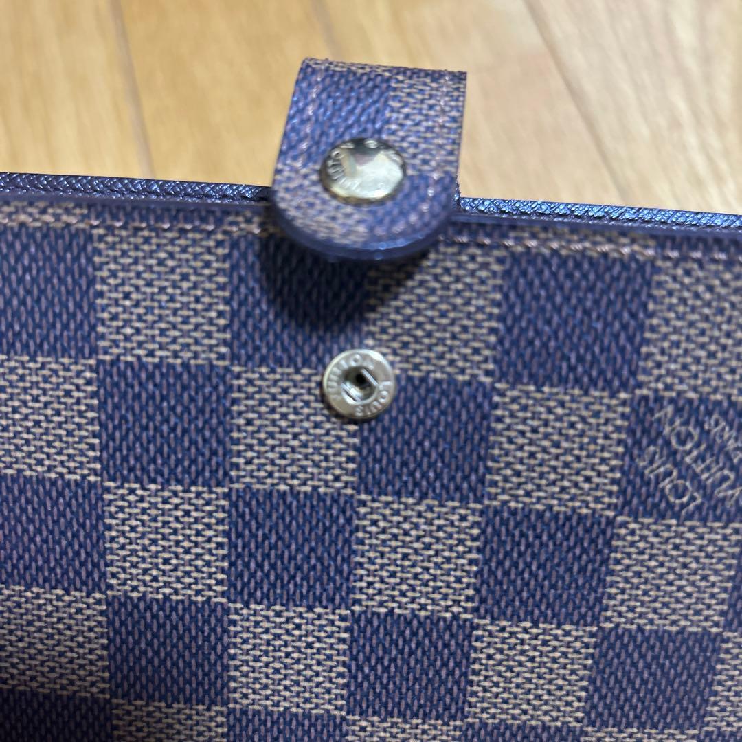 【美品】ルイヴィトン ダミエアジェンダ 手帳カバー