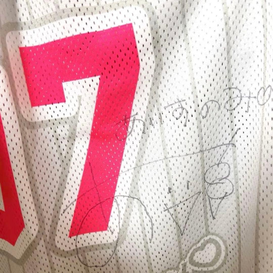 iLife あいす サイン入りベースボールTシャツ