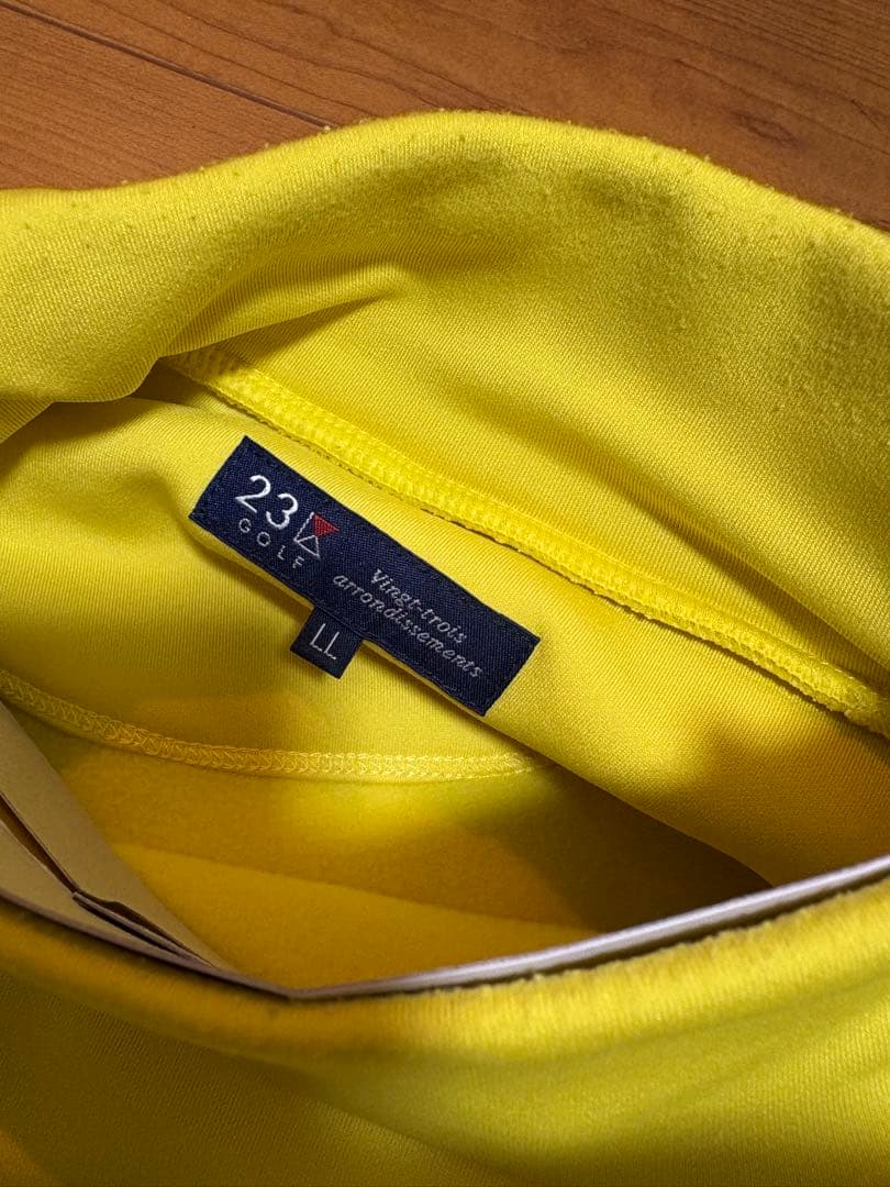 裏起毛　23区ゴルフタートルネック