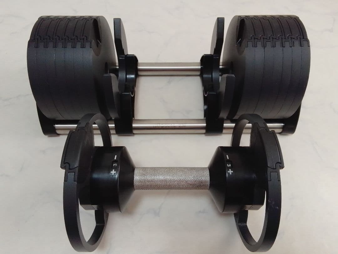 ① NUO BELL 236 可変式ダンベル 36kg 2kg刻み フレックス