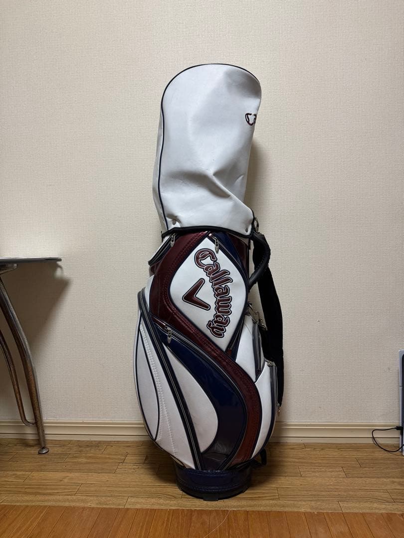 Callaway キャディバッグ ホワイト/ネイビー