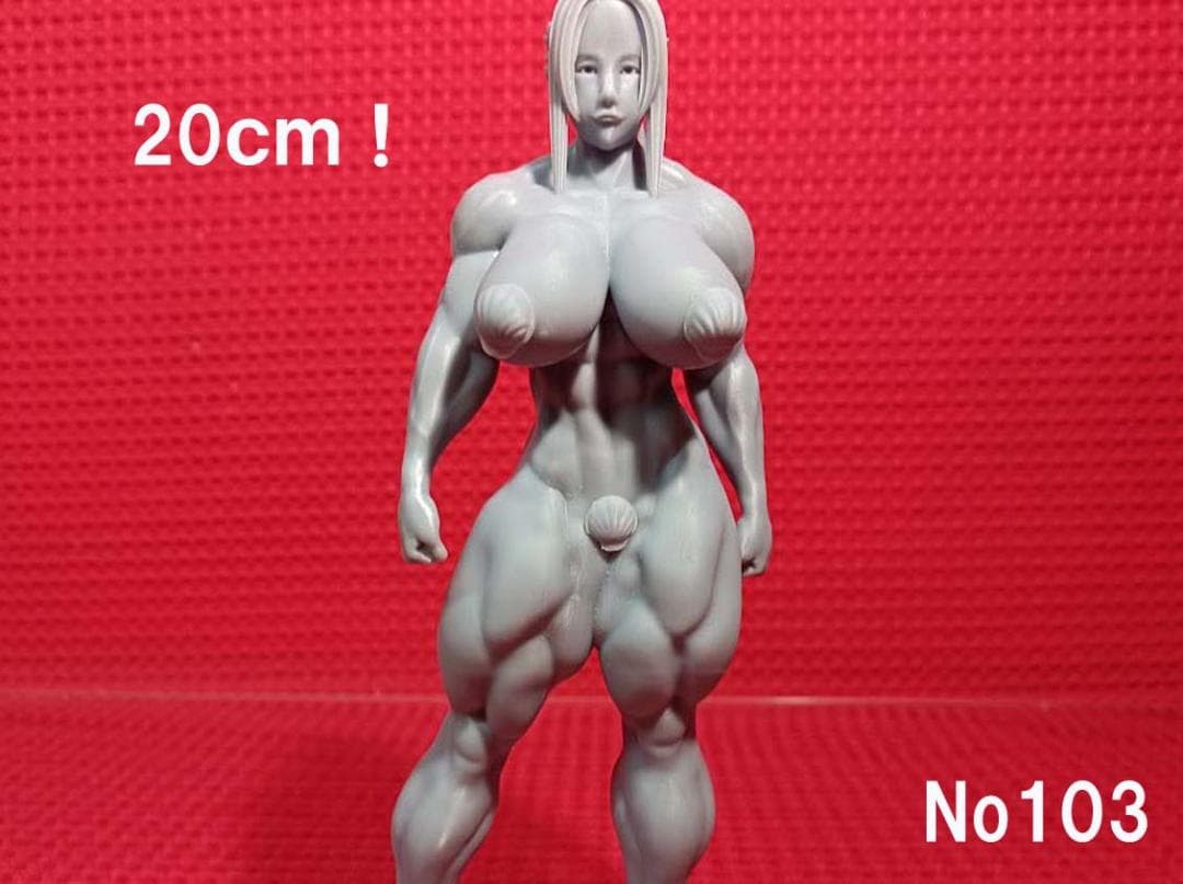 個人作製 完全オリジナル品 フィギュア 女性 マッチョ ボディビル
