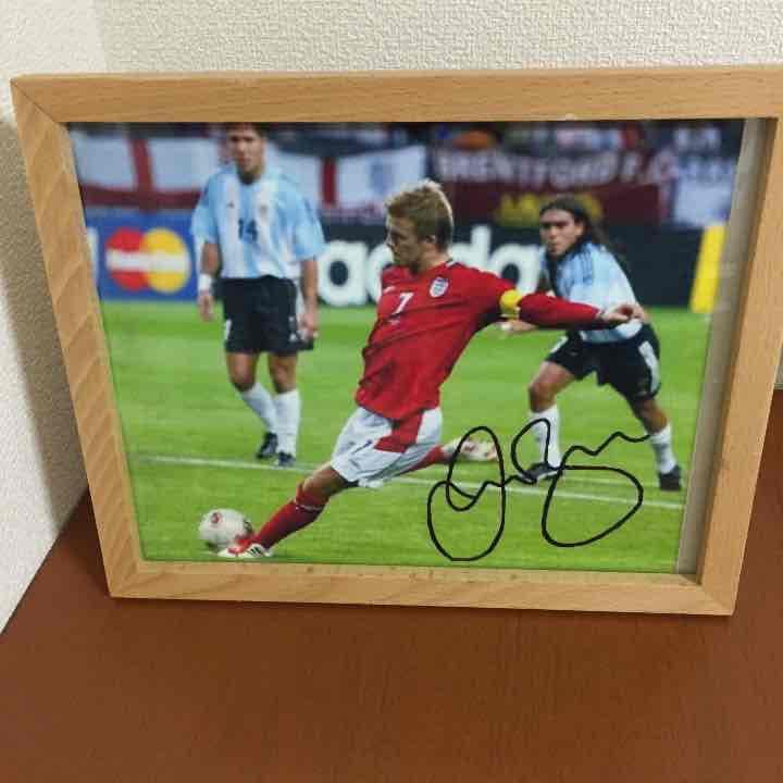 2002年日韓ワールドカップベッカム額縁