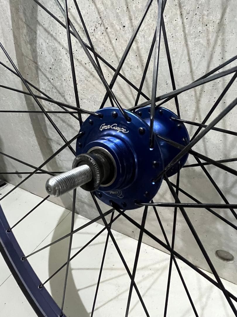 ピスト　リアホイール　700c Grancompe×carnivalハブ