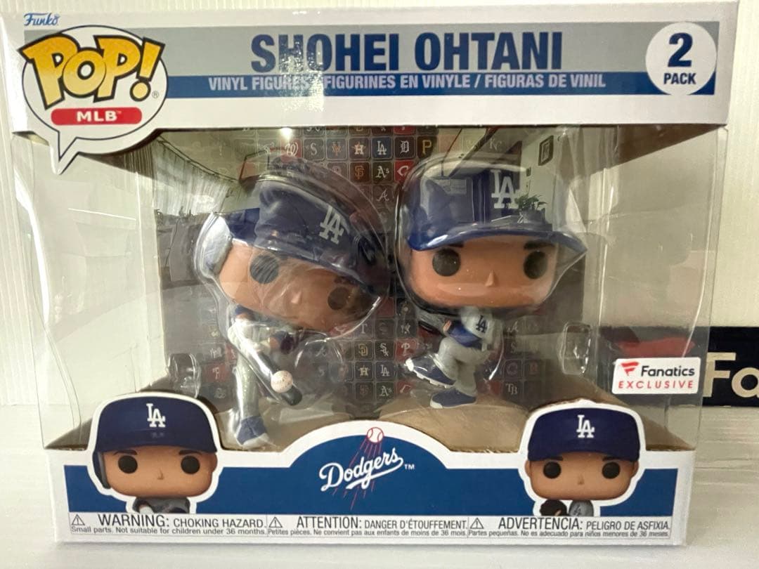 大谷翔平　2刀流　Funko pop フィギュアー　2体セット