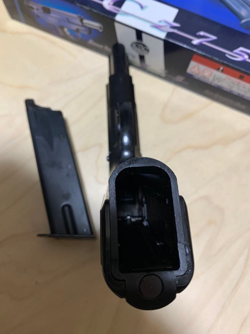 KSC CZ75 1st マットブラックABS製　非システム7