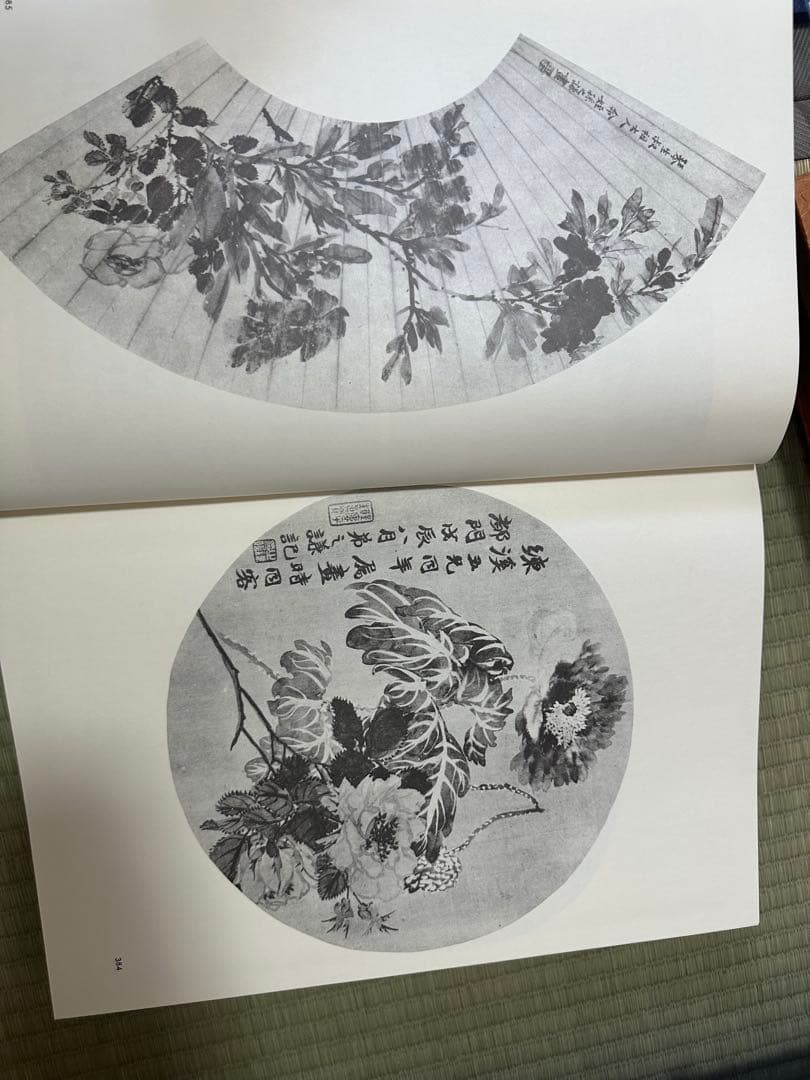 趙之謙　中国　骨董品　古美術品　掛け軸　書　出版物　巨大本　清朝　古書