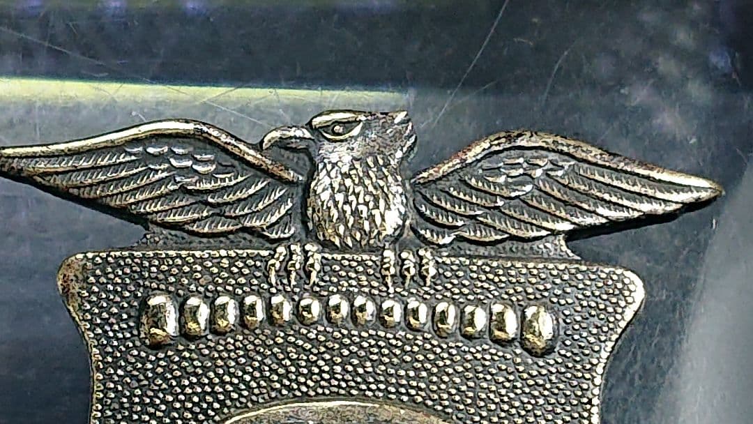 7.極希少【米、連邦保安官局 U.S.Marshals[USMS]】旧バッジ