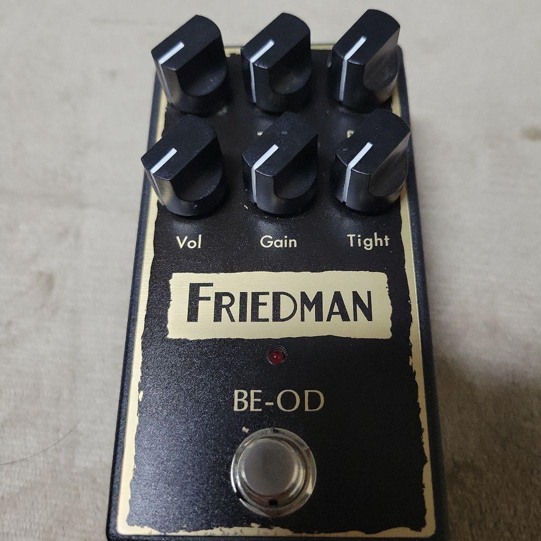【購入者様決定済】Friedman BE-OD ギターエフェクター