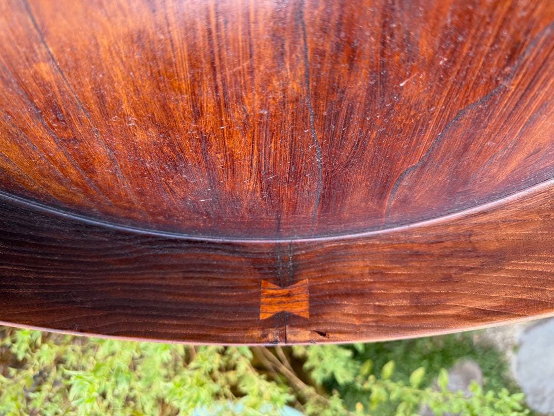 京都で見つけた素敵な漆器　円形木製ボウル