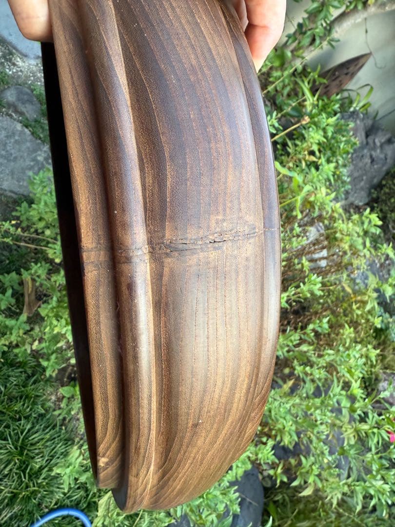 京都で見つけた素敵な漆器　円形木製ボウル