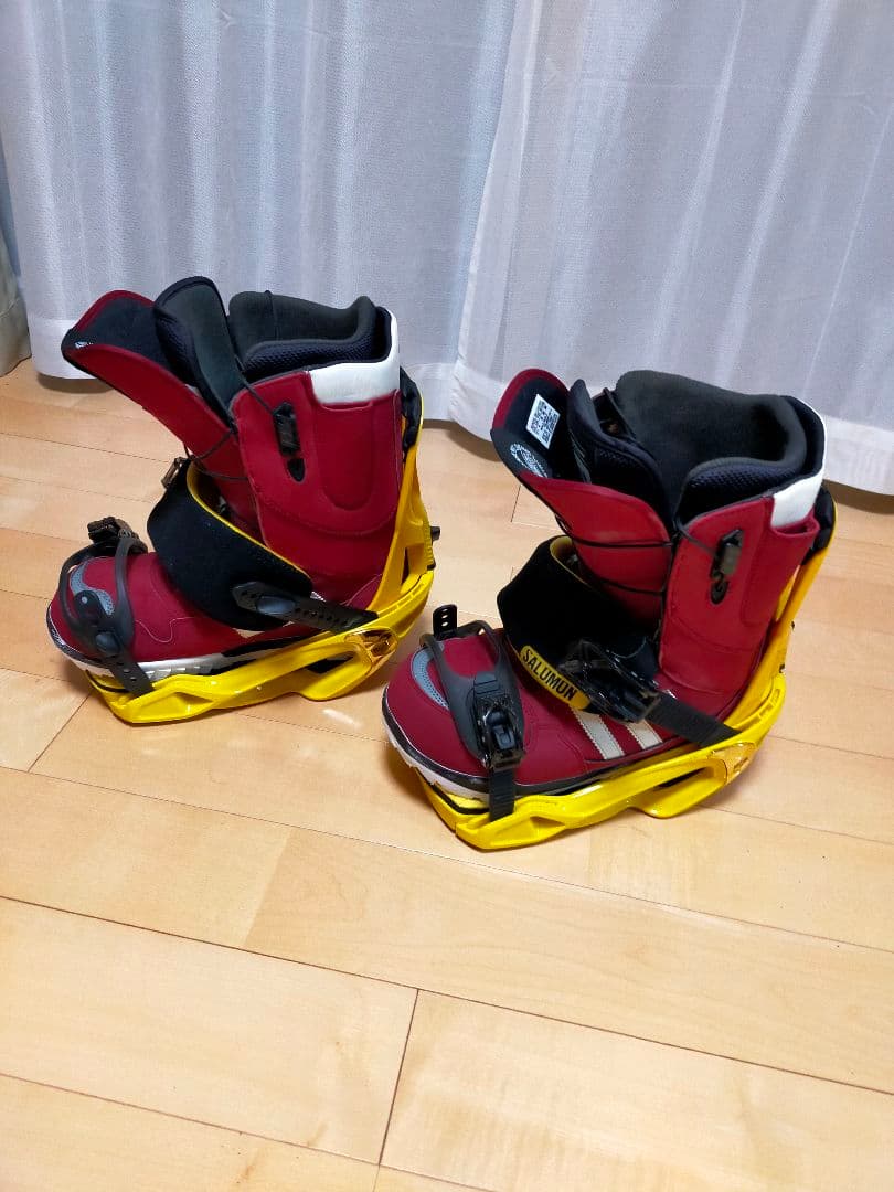 adidas スノーボードブーツ 赤 男性用