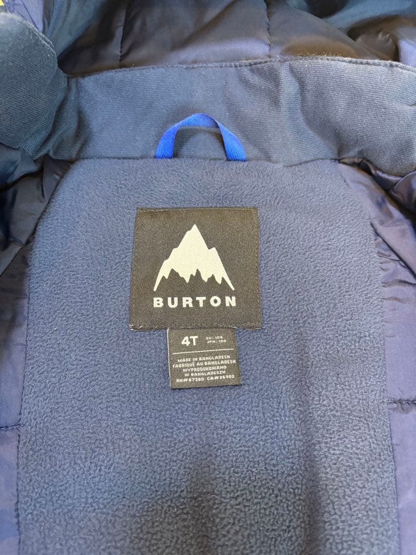 BURTON スノーボード用ジャケット 子ども用