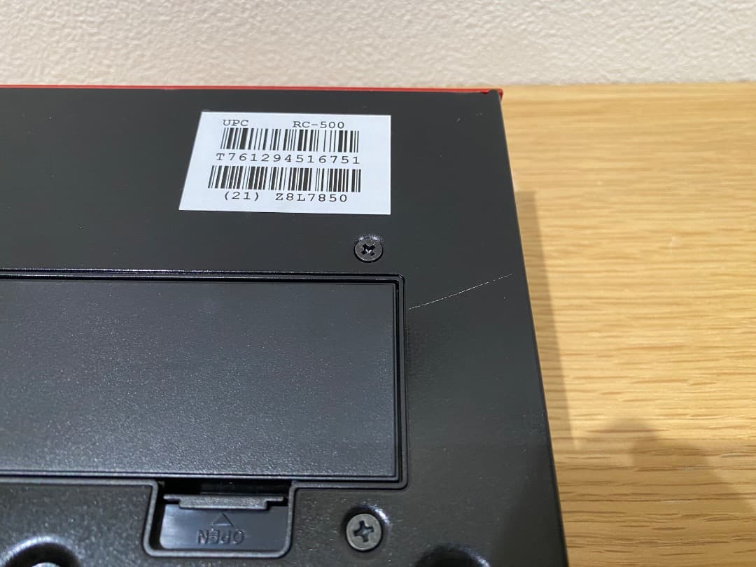 【ほぼ未使用】BOSS RC-500 ループステーション