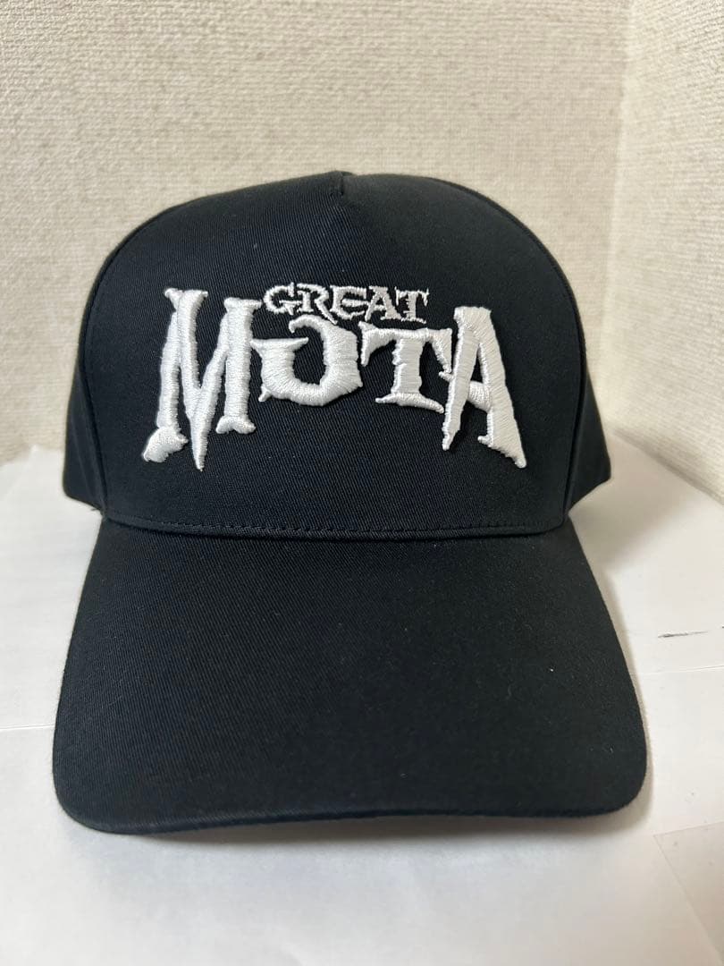新品未使用 武藤敬司 グレート・ムタ『刺繍ロゴ』キャップ