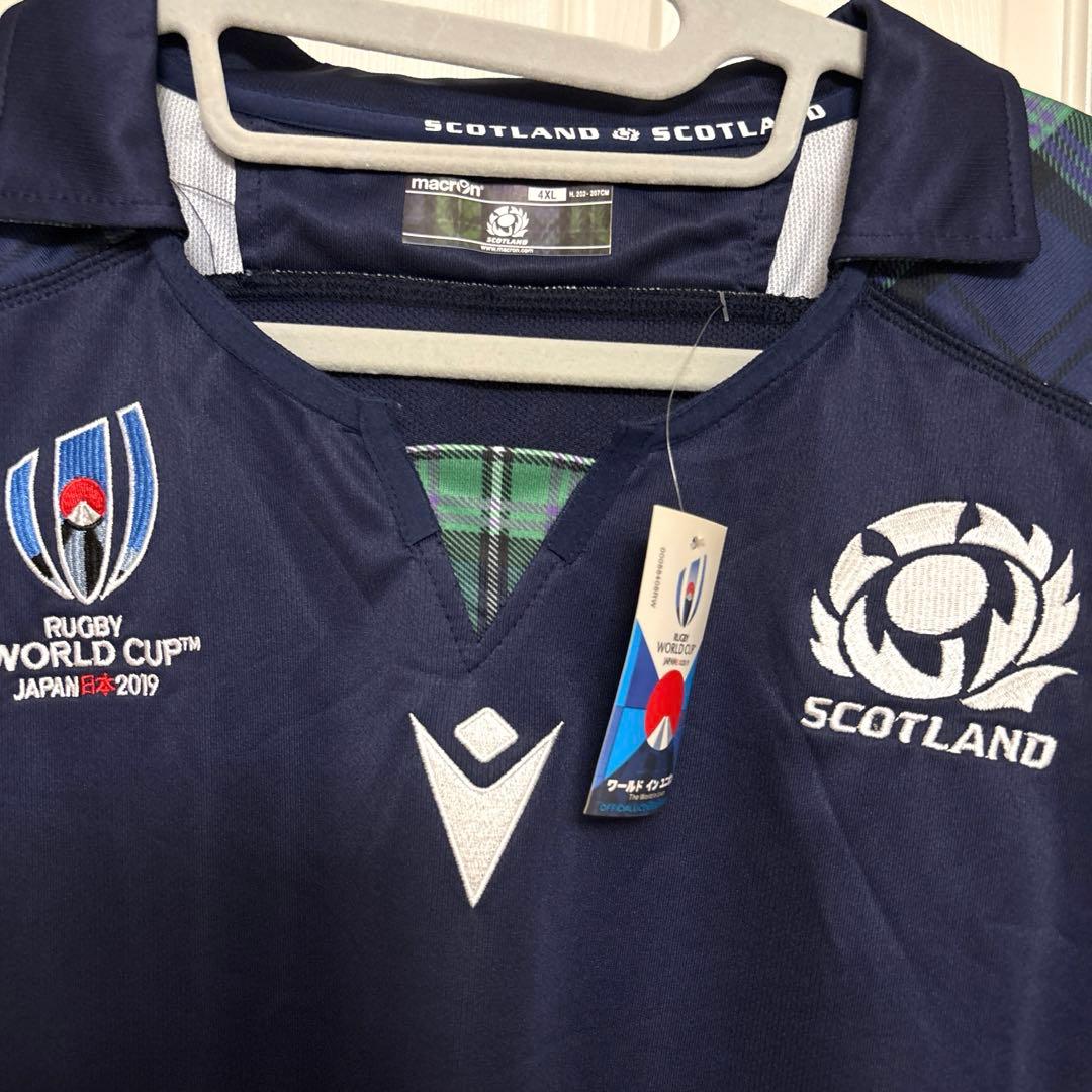 ラグビー　スコットランド代表2019日本ワールドカップユニフォーム　4XL