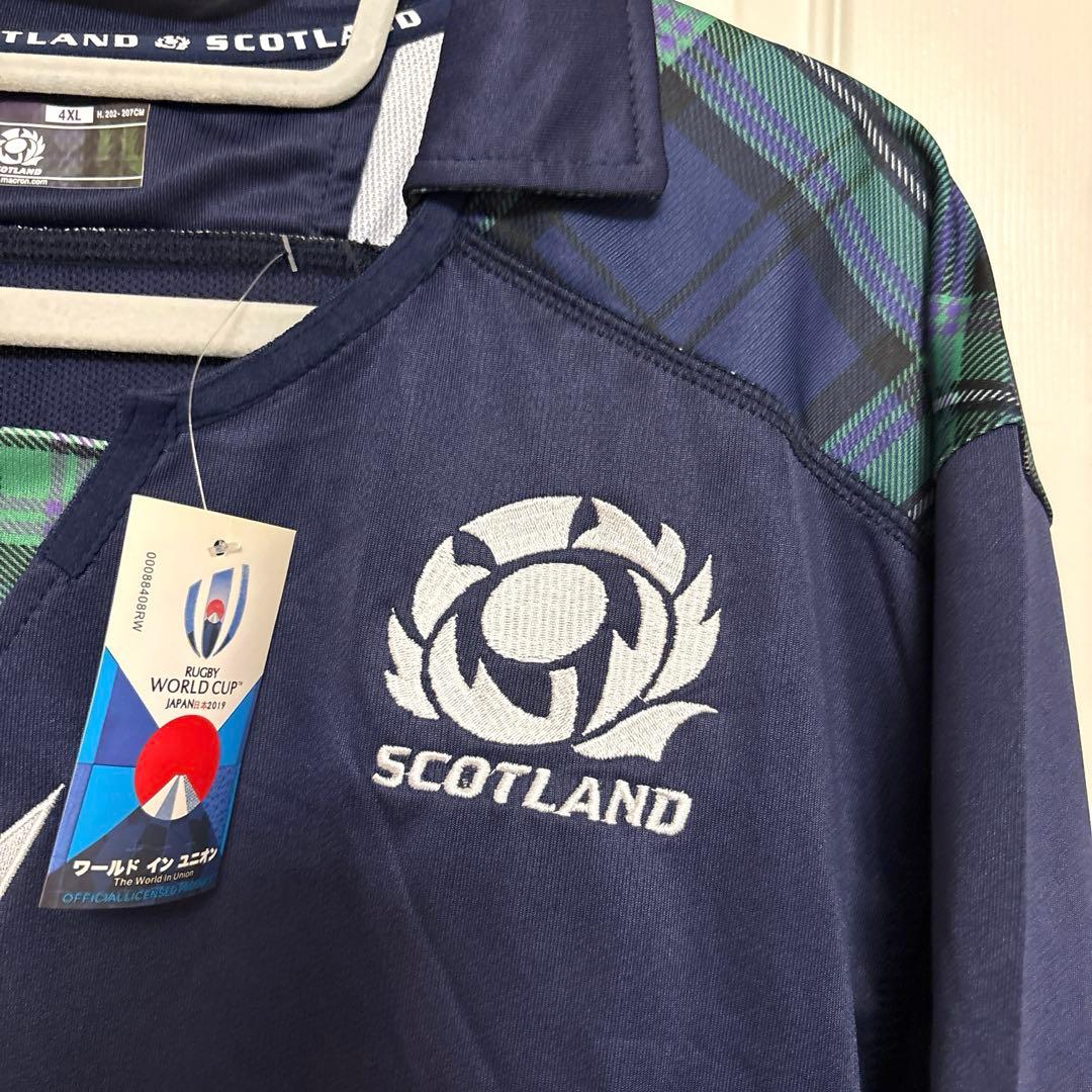 ラグビー　スコットランド代表2019日本ワールドカップユニフォーム　4XL