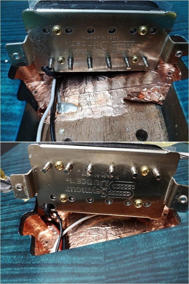 ◆大感謝祭!! NK Guiars Blue 6弦 光るネック G1G22738