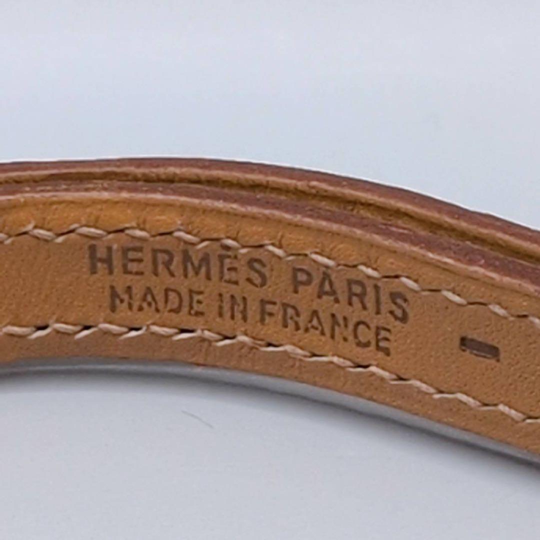 HERMES エルメス 首輪 猫 ネコ リザード レザー 鈴 ペット