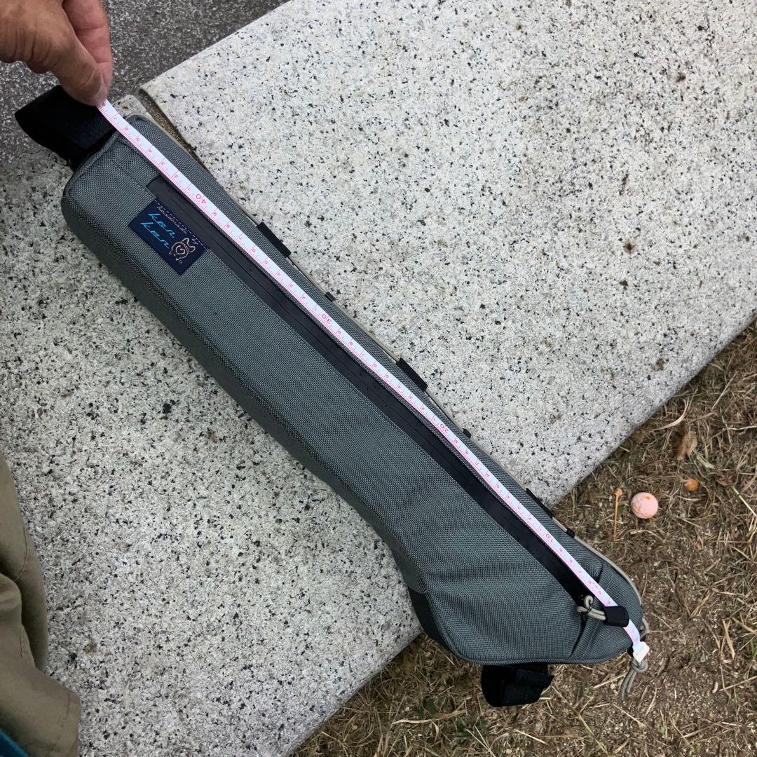 ハンドメイドフレームバッグ　コーデュラ1000 グレー　46cm