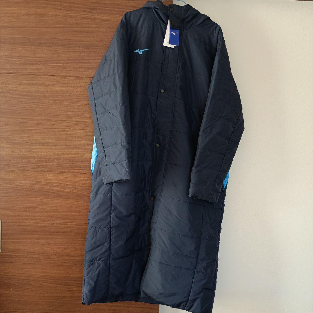 ミズノ　フード付きロングコート　XL