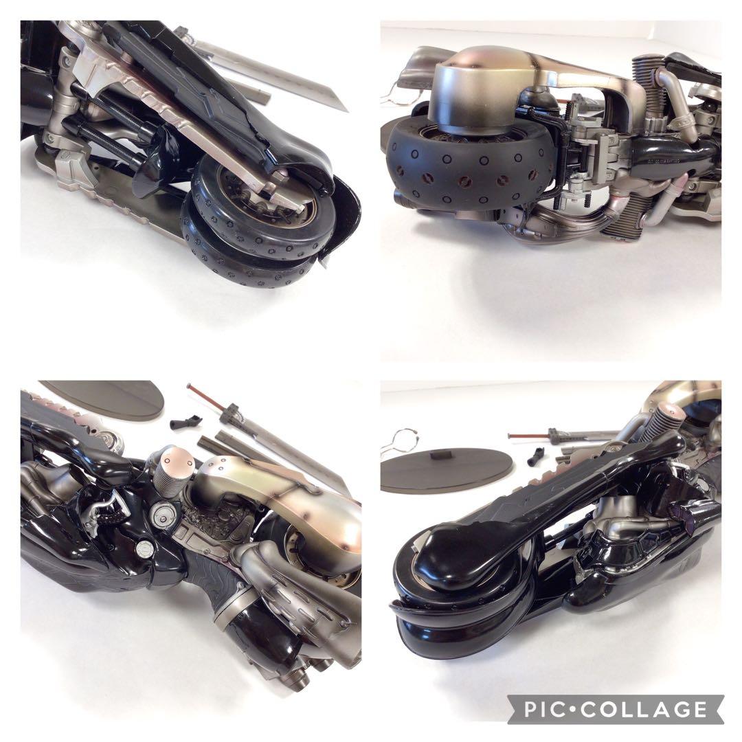 超訳あり　ファイナルファンタジー 7 AC プレイアーツ クラウド&フェンリル