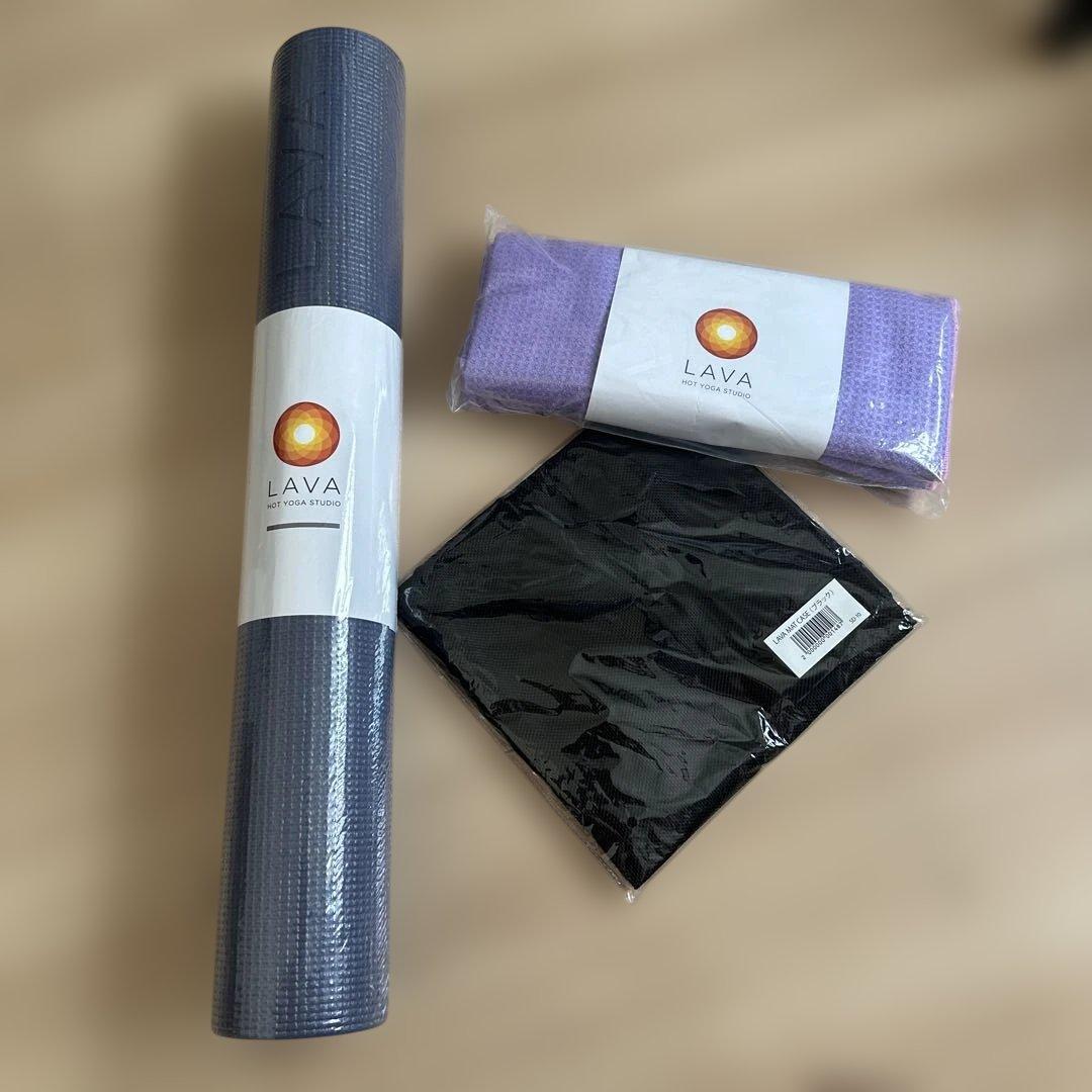 LAVA ヨガマット マットケース ラグ セット売り