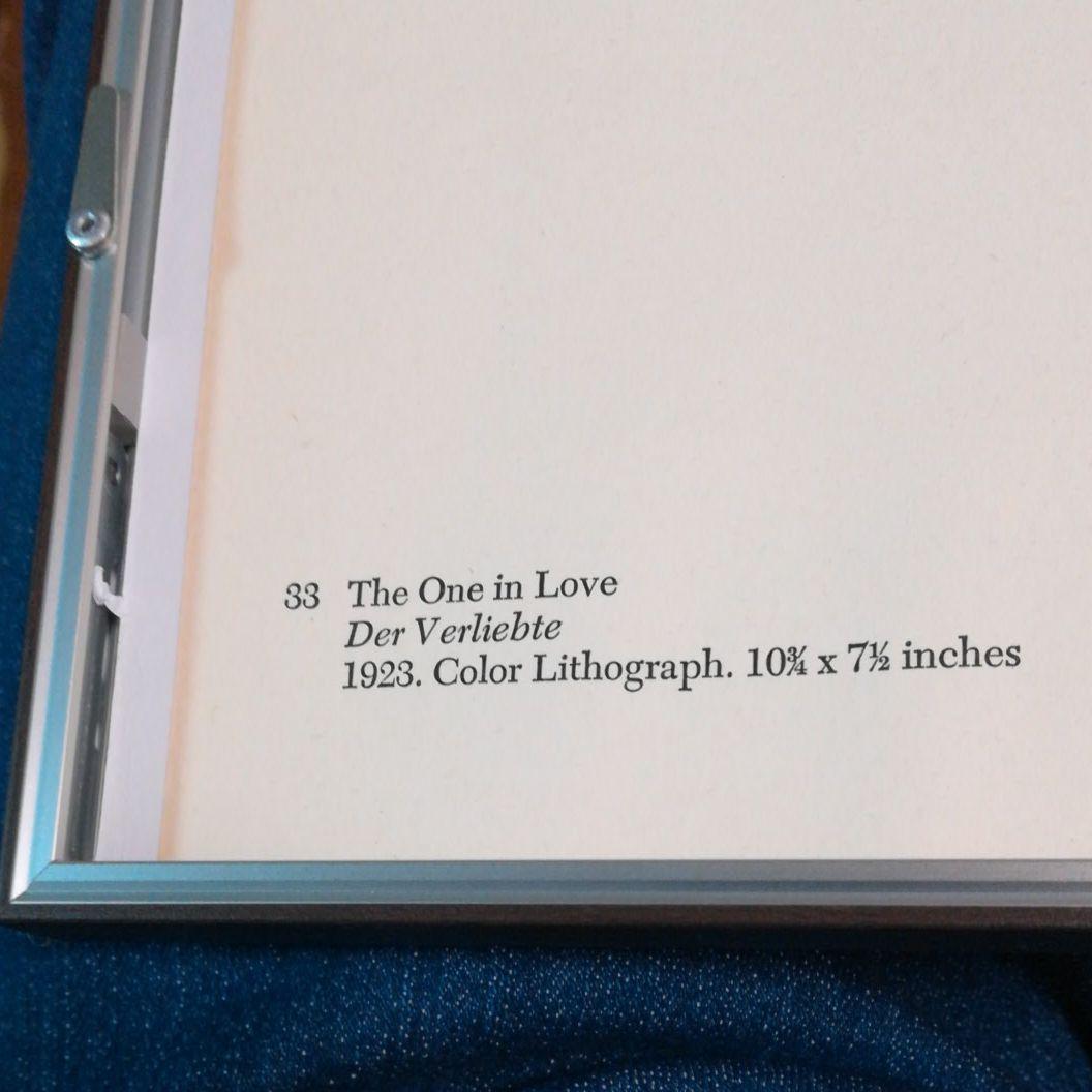 パウル・クレーリトグラフ恋に落ちたある男