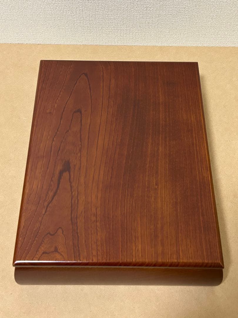 文箱　合成漆器　天然ケヤキ