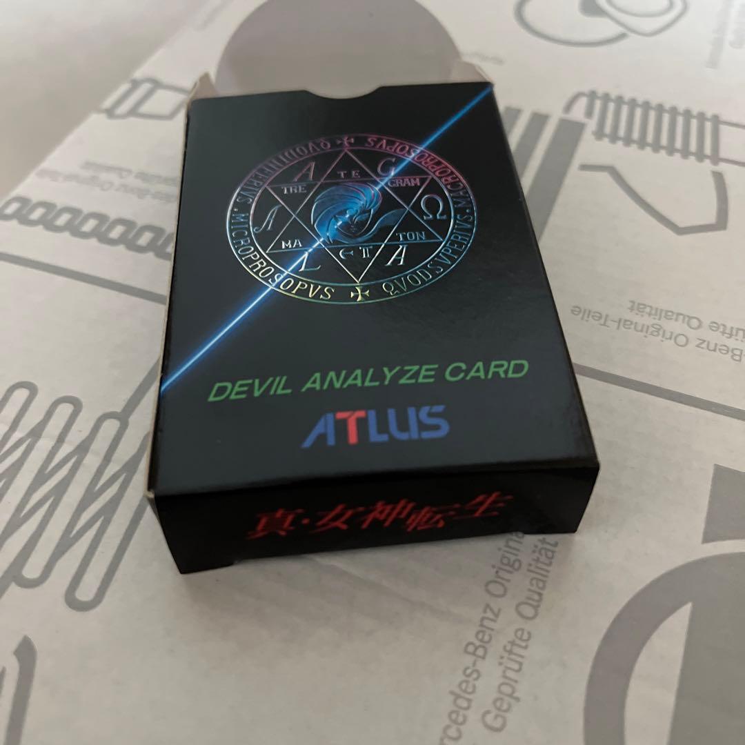 未使用品　女神転生　トランプ　現状