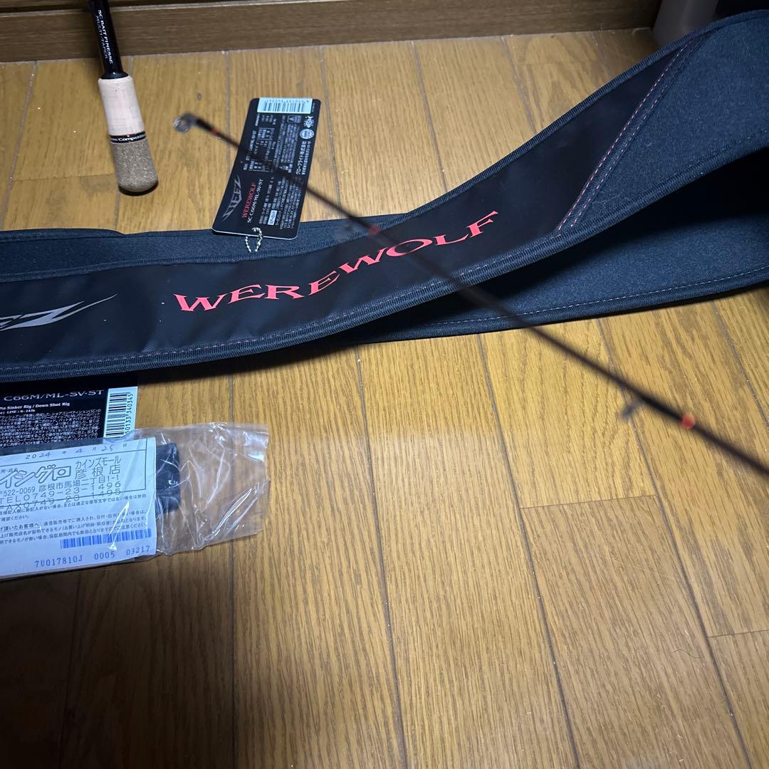 ダイワ 24 スティーズ　ウェアウルフ　SC C66M/ML-SV-ST