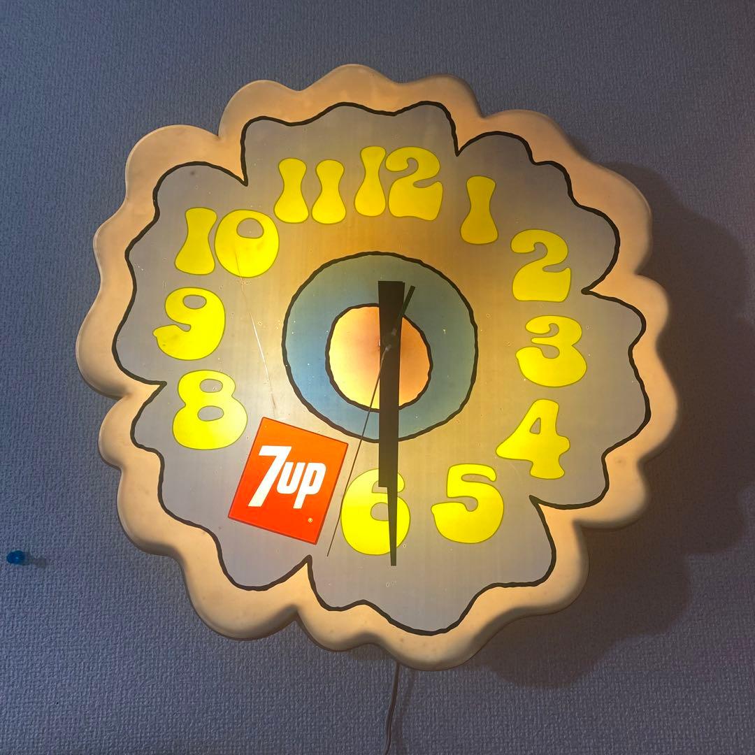 1970's ヴィンテージ Peter Max 7up ピーターマックス　大