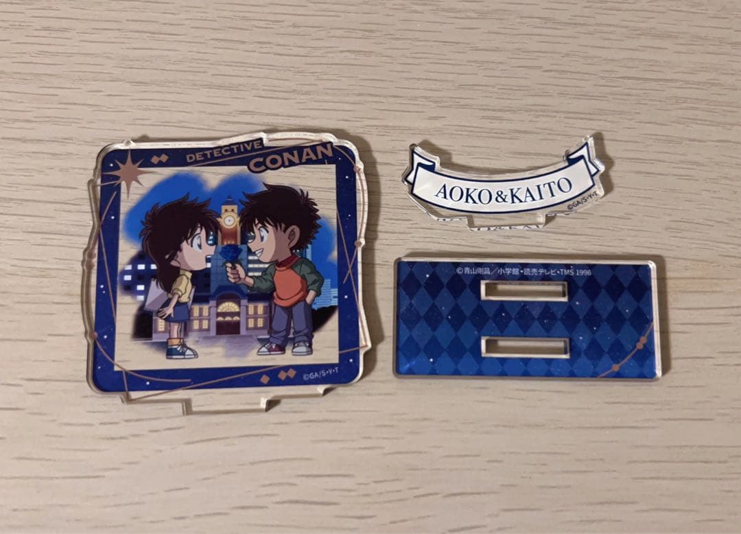 名探偵コナン　怪盗キッド　黒羽快斗　中森青子　アクスタ　アクリルスタンド