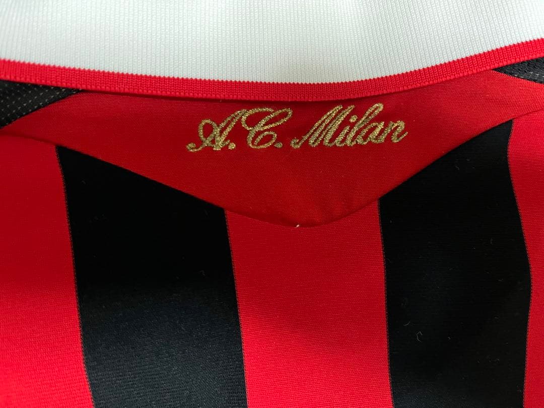 ACミラン 09/10 ホームユニフォームadidas 長袖