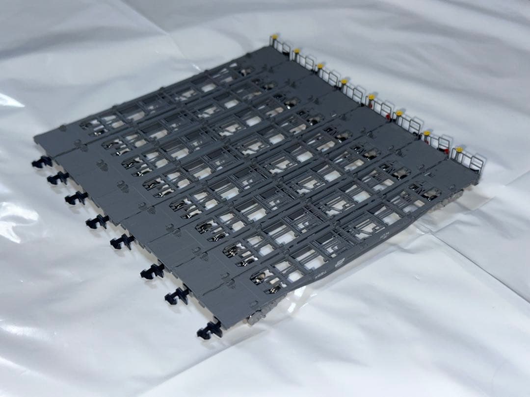 TOMIX Nゲージ　JR貨車　コキ107 8両セット　コンテナ付き　鉄道模型