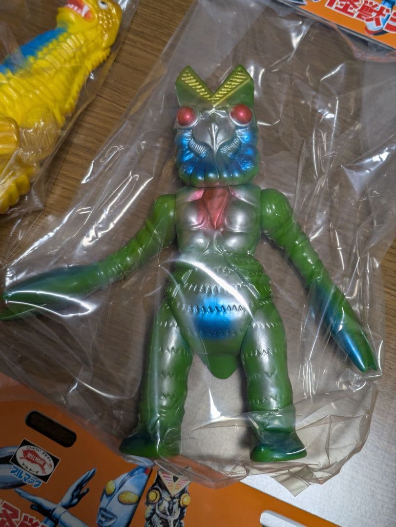 全5種 ブルマァク 怪獣シリーズ 昭和レトロカラー バルタン ゴモラ アントラー