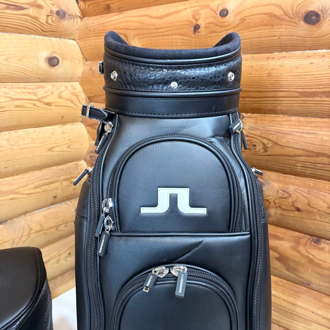 【美品】J.LINDEBERG キャディバッグ 20周年記念限定モデル