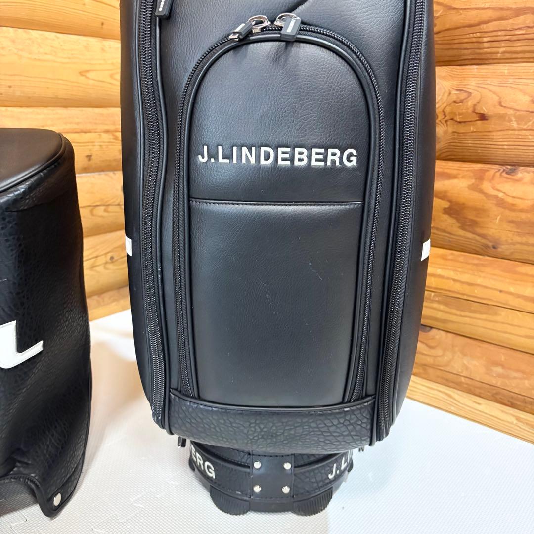 【美品】J.LINDEBERG キャディバッグ 20周年記念限定モデル
