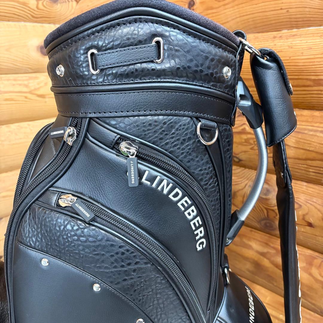 【美品】J.LINDEBERG キャディバッグ 20周年記念限定モデル