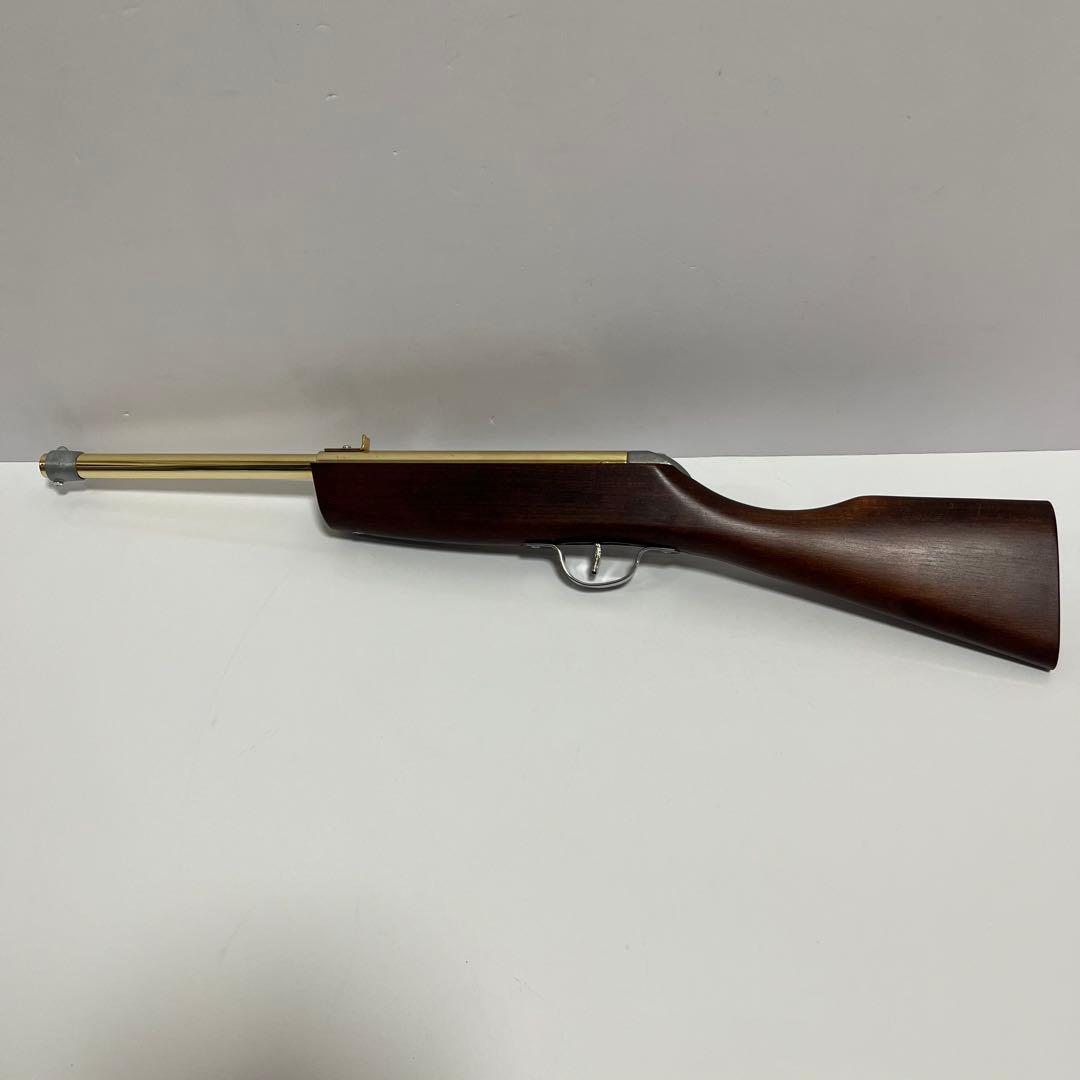 射的銃 ナカヤ ゴールド コルク球 縁日 露天 祭り 木製ライフル 遊園地