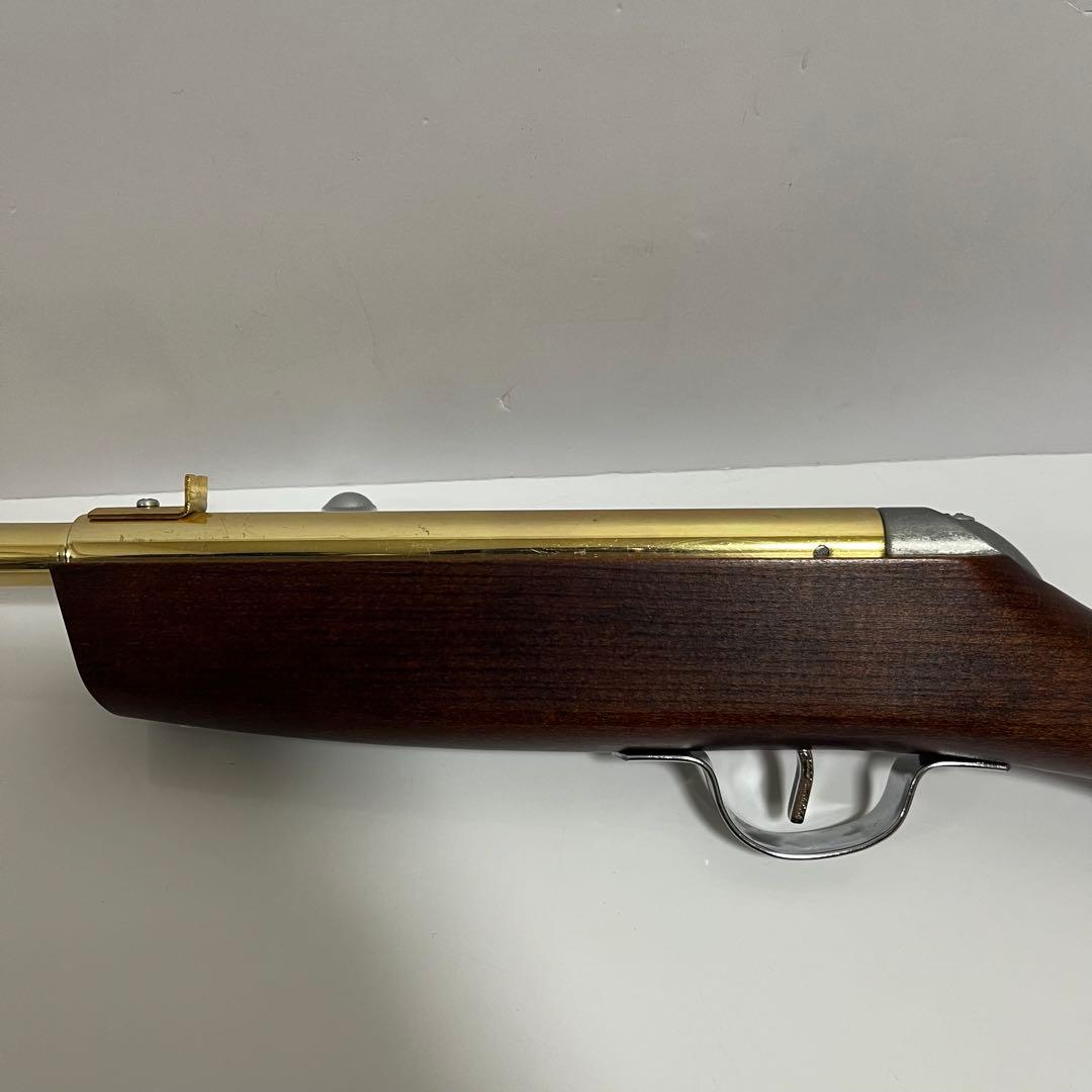 射的銃 ナカヤ ゴールド コルク球 縁日 露天 祭り 木製ライフル 遊園地